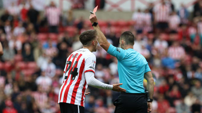 Red Card and formations cause Sunderland's downfall to Middlesbrough.